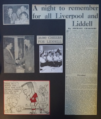 A night to remember for Liddell
